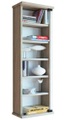 VCM, Holz CD DVD Wandregal Hängeregal Wand Schrank Wandvitrine Loposa Glastür Holz CD DVD Wandregal Hängeregal Wand Schrank Wandvitrine Loposa Glastür