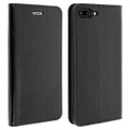 Avizar Vintage-Serie, Leder flip Wallet Case für iPhone 7 Plus/iPhone 8 Plus -schwarz