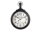 OZAIA, Bahnhofsuhr Wanduhr 7199gousset Unisex Schwarz ONE SIZE