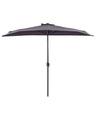 Halbrunder Sonnenschirm aus Polyester Modern GALATI Halbrunder Sonnenschirm aus Polyester Modern GALATI