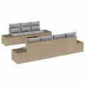 VidaXL - Garten-sofa poly-rattan, One Size, Beige