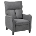 Beliani, Sessel aus Polyester Retro ROYSTON Sessel aus Polyester Retro ROYSTON
