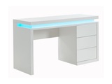 Schreibtisch mit 3 Schubladen LEDBeleuchtung MDF EMERSON Schreibtisch mit 3 Schubladen LEDBeleuchtung MDF EMERSON
