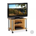 B2X, B2X - TV-Tisch mit Rollen und 2 Fächern, One Size
