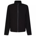 Fleecejacke, Recycelt Herren Schwarz XS