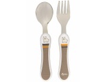 Sigikid, sigikid® Besteckset Löffel und Gabel HoniBoniBear