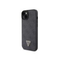 Guess - Hülle iPhone 15 Triangle Diamond 4G, Schwarz