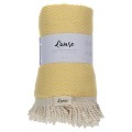 L'Anse - Badetuch Chevron, One Size, Gelb Bunt