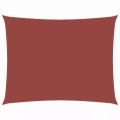 vidaXL Sonnensegel Oxford-Gewebe Rechteckig 2,5x4,5 m Terracotta-Rot