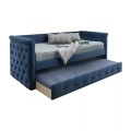 Ausziehbett Stoffsofa LOUISE + Lattenrost 2x Ausziehbett Stoffsofa LOUISE + Lattenrost 2x