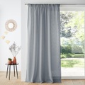 Vorhang Nyong Mit Faltenband Unisex Blau 140x350CM