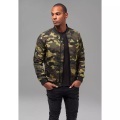 Urban classics - LIGHT CAMO bomber jacket Camo