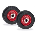 B2X - Scooter-Radsatz mit 2 Rädern, 18cm