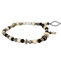 Handyschmuck Love Schwarz, Weiß, Gold