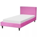 Bett mit Lattenrost aus Samtstoff Modern FITOU Bett mit Lattenrost aus Samtstoff Modern FITOU