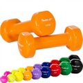 Movit, Profi Vinyl Hanteln 2er Set Unisex Orange 1.5KG