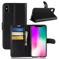 iPhone XR - Leder Hülle mit Kartenfach