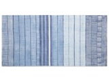 Beliani Teppich hellblau 80 x 150 cm Kurzflor YARDERE