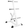 Gorilla sports, Hantelscheibenständer Unisex Weiss ONE SIZE