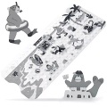 Activity-board, Happy Beach - Badewannenmatte für Kinder | Premium Antirutschmatte Badewanne 100x40cm | Cooles, Multicolor