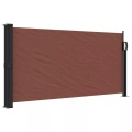 vidaXL, vidaXL Seitenmarkise Ausziehbar Braun 100x300 cm