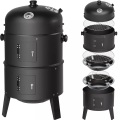Holzkohlegrill Räuchertonne 3 in 1 Holzkohlegrill Räuchertonne 3 in 1