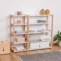 Montessori, Set Montessori-regale, Kinderzimmer, Montessori-atmosphäre - Weiße Farbe Unisex ONE SIZE