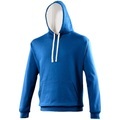 Kapuzenpullover Damen Blau XL