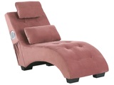 Beliani, Chaiselongue aus Samtstoff Modern SIMORRE Chaiselongue aus Samtstoff Modern SIMORRE