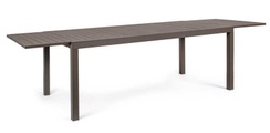 mutoni lifestyle, Garten Ausziehtisch Hilde 200-300x100 coffee