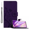 Hülle für Samsung Galaxy S10 PLUS Blumen Design Magnetverschluss