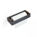 Magnetischer Küchenrollenhalter Walnuss Magnetischer Küchenrollenhalter Walnuss