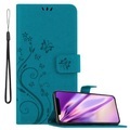 Hülle für Apple iPhone XR Blumen Design Magnetverschluss