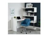 Vente-unique, Schreibtisch mit Regal MDF lackiert NICEPHORE Schreibtisch mit Regal MDF lackiert NICEPHORE