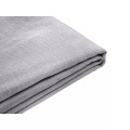 Beliani Bezug für Bett FITOU Polsterbezug hellgrau 180 x 200 cm