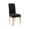 Stretch-stuhlbezug Mit Waffelstruktur Ahmis Unisex Grau ONE SIZE