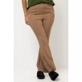Studio Untold, Grosse Grössen Schlaghose, Damen, braun, Größe: 50, Polyester, Studio Untold