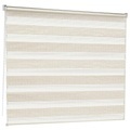 Doppelrollo | Mini Day & Night | Moderner Sichtschutz | Ohne Bohren Unisex Creme