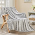 Alopini - Kuscheldecke flauschige Decke, Erlebnis-Fleecedecke, weiche und warme Wolldecke Wurfdecke, Decken für Sofa, Tagesdecke Couch, One Size, Grau