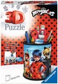 undefined, Ravensburger 3D Puzzle 11278 - Utensilo Miraculous - 54 Teile - Stiftehalter für Miraculous-Fans ab 6 Jahren, Schreibtisch-Organizer für Kinder - Erlebe Puzzeln in der 3. Dimension