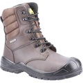 Sicherheitsschuhe 240, Leder Damen Braun 48