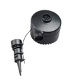 QUECHUA, Luftpumpe Camping Elektrisch Aufladbar Über Netzstecker Unisex Schwarz