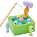 Activity-board, Activity-board - Holzspielzeug Motorikspielzeug für Kinder mit Angelspiel Sortierspiel, One Size, Rasengrün