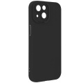Avizar - Weiche Hülle Apple iPhone 15 Schwarz, Schwarz