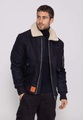 Bomber, Bomberjacken Aviator M Bomberjacke Herren Schwarz XXL