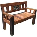 Gartenbank Sumba Teak Dunkelbraun 120 Unisex Braun ONE SIZE