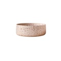 Rundes pinkfarbenes Waschbecken aus Premium-Terrazzo Milos Rundes pinkfarbenes Waschbecken aus Premium-Terrazzo Milos