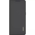Oppo - Reno6 5G Protective Case Flip Cover Leder Book Tasche (3062606) - Schwarz