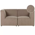 Beliani, 2 Sitzer Sofa aus Cord Modern LEMVIG 2 Sitzer Sofa aus Cord Modern LEMVIG