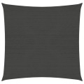 vidaXL Sonnensegel 160 g/m² Anthrazit 4x4 m HDPE